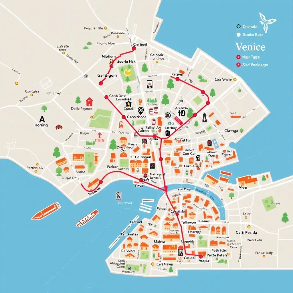 Guida Interattiva alla Mappa di Venezia: Esplora la Città dei Canali