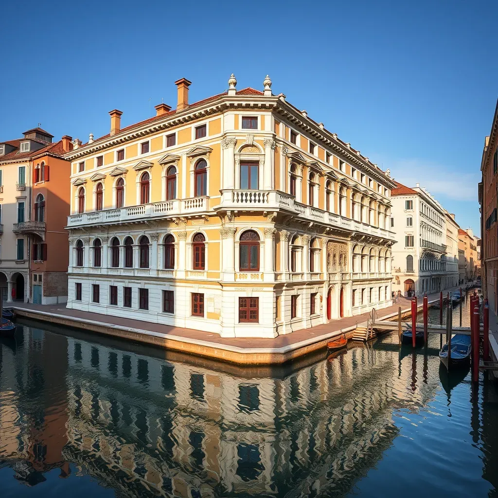 Palazzo Corner della Ca' Granda: Un Eccellente Esempio di Architettura Rinascimentale a Venezia