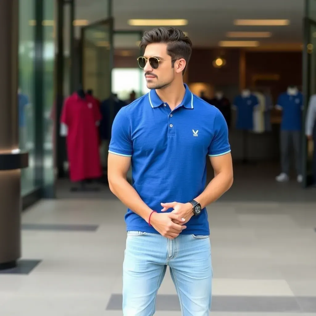 Polo Blu Uomo: Eleganza e Comfort per la Bella Stagione