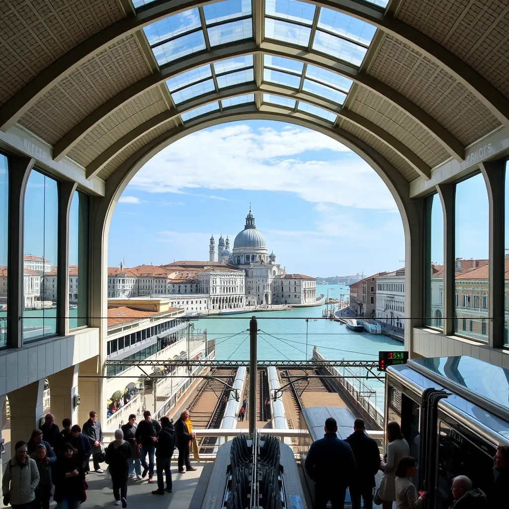 Venezia Santa Lucia: La Storia e i Servizi del Principale Viale Ferroviario di Venezia